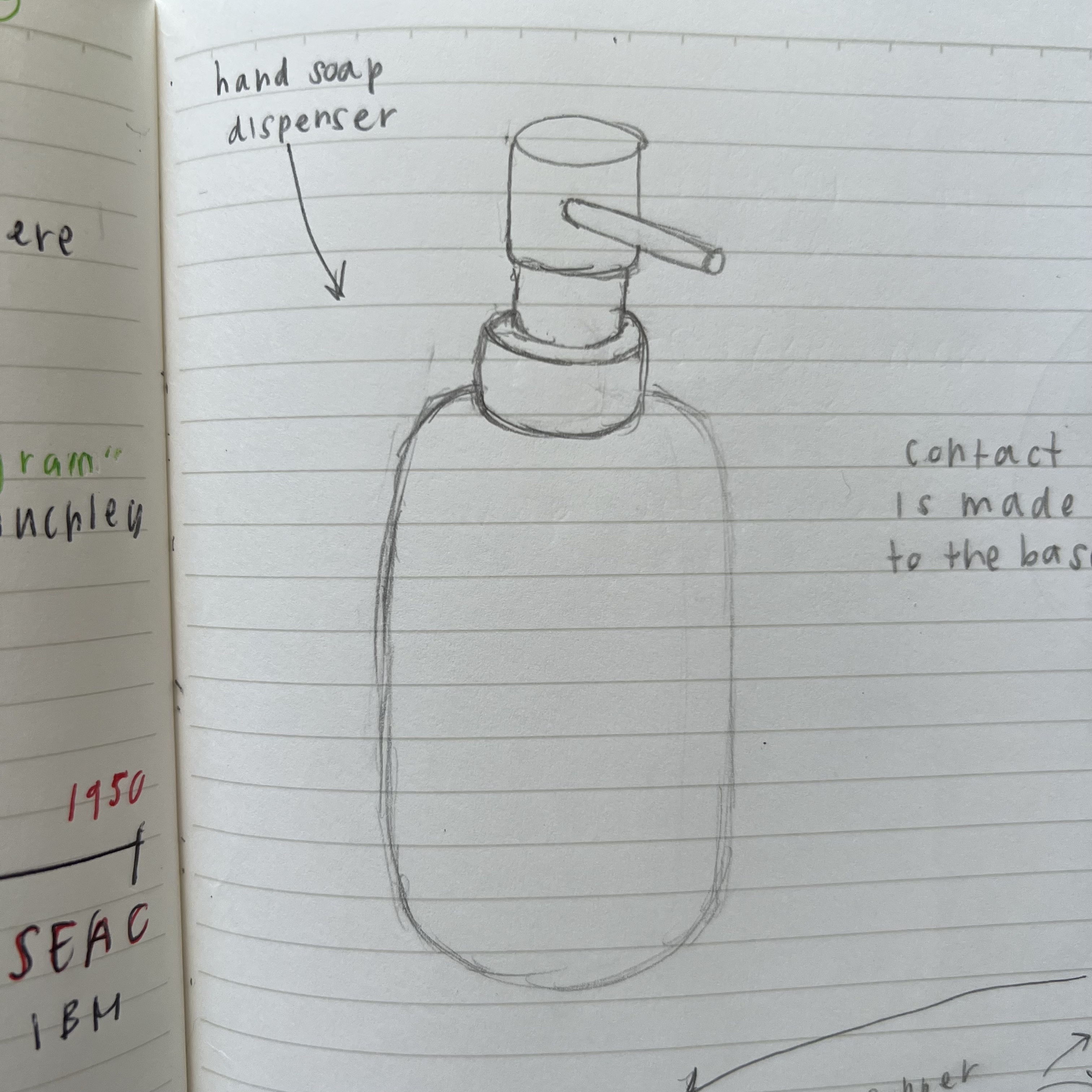 Soap dispenser sketch