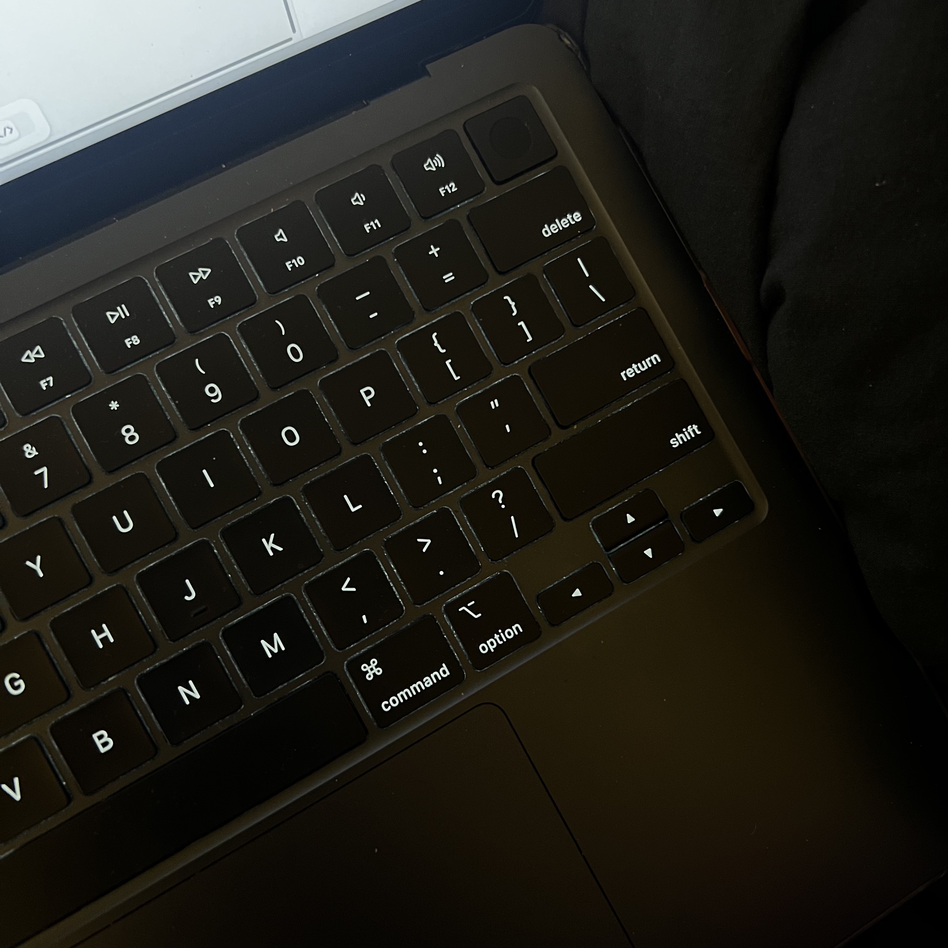 Sound of typing on a keyboard