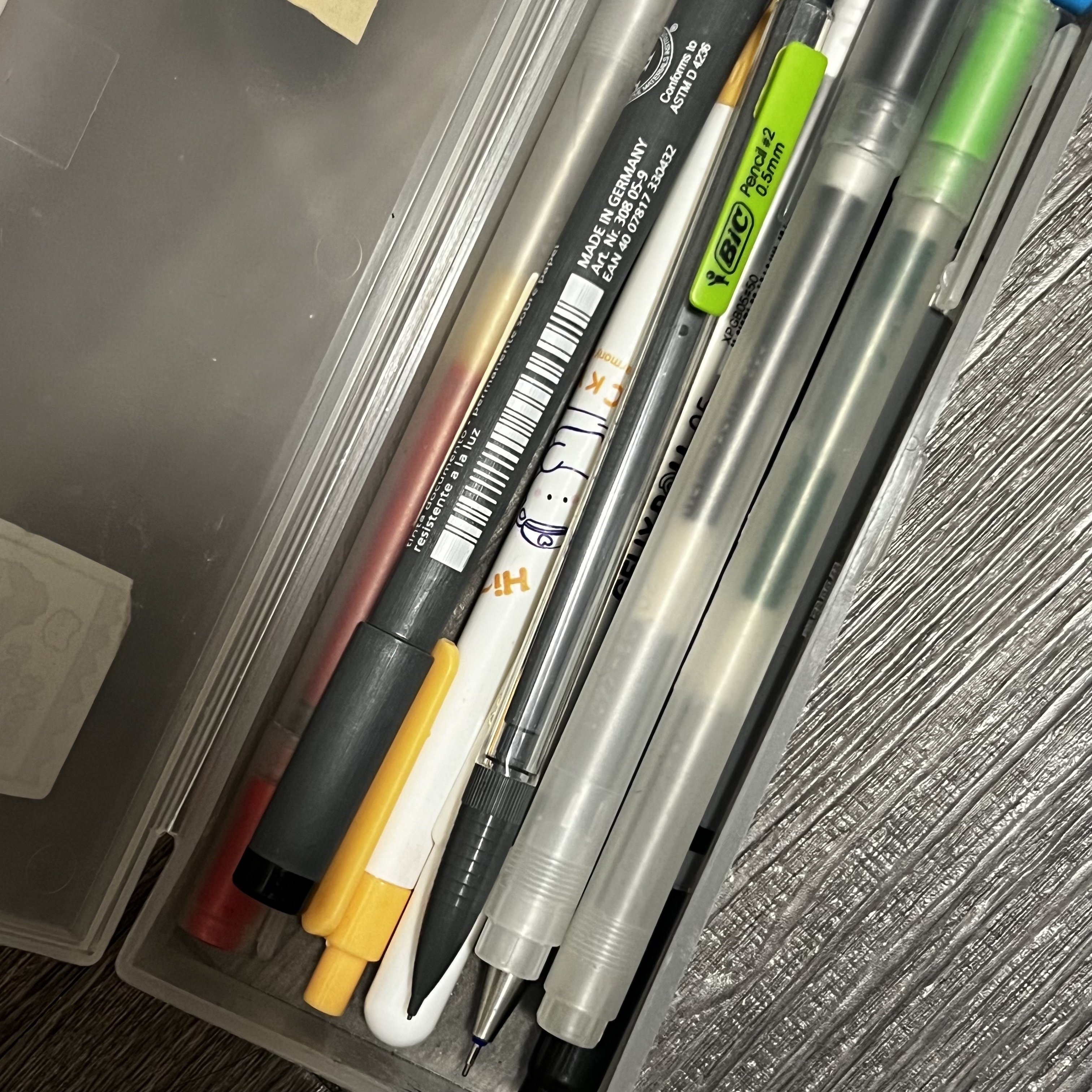 Sound of a pencil being scribbled on paper