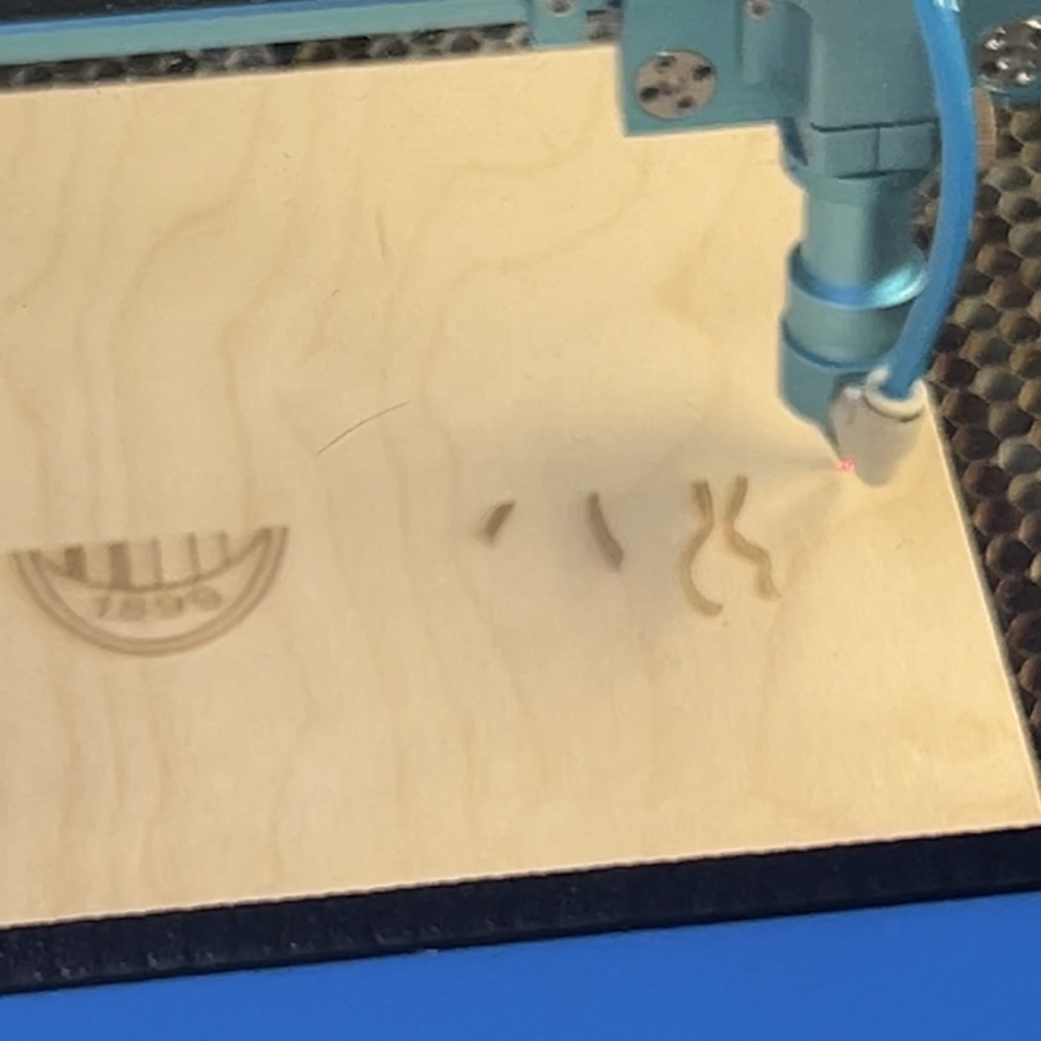 Laser cutting process