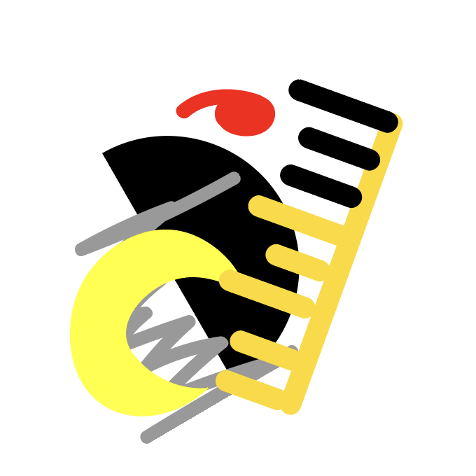 Data selfie created with my own data sets